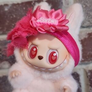 Labubu Pink Barbie Headband